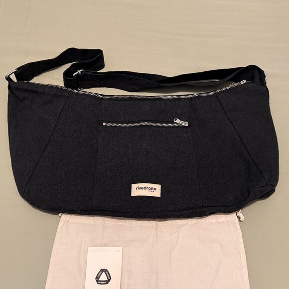 New RIVEDROITE PARIS Unisex Charlot Crossbody Bag - Picture 2 of 10